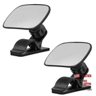 Car Mirror For Baby, 360 Adjustable Wide Angle Rear View Convex 2PCS New. Price: $13.48.