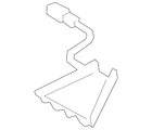 Genuine Volkswagen Windshield Trim 3G8-862-505-A New. Price: $17.67.