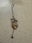 Magical Mermaid Car Charm Rear View Mirror Ornament Ganz Gold Used. Price: $9.90.