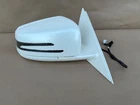 11-13 Mercedes W221 S550 S600 S63 Side Mirror W/ Blind Spot, Right, White Color Used. Price: $225.00.
