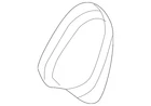 Genuine Nissan Interior Rear View Mirror Cover 96329-JA00A New. Price: $20.40.