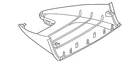 Genuine Volkswagen Cover 5NA-868-437-A-RM5 New. Price: $20.13.