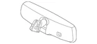 Genuine Nissan Mirror Inside 96321-ZB00B New. Price: $184.67.