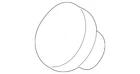 Genuine Volkswagen Mirror Support 17A-868-033-A New. Price: $14.18.
