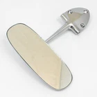 Classic Car Rear View Mirror, Stanless, Offset Arm, 'shield' Bracket, Early Vw New. Price: $56.83.