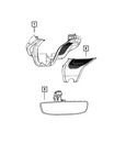 Genuine Mopar Mirror Cover 68584759AB New. Price: $15.62.