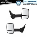 2PC Tow Mirror Set Pair Manual Textured Black For Gm Cutaway Van Box Truck New. Price: $398.07.