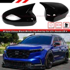 For 23-25 Honda Crv Cr-v Style Gloss Black Side Mirror Addon Cover Cap Overlay New. Price: $24.99.