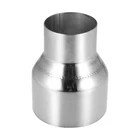 Autohaux 2" Id 3" Stainless Steel Car 3.78"X3.15", Silver Tone New. Price: $17.88.