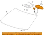 Gm Oem 14-19 Camaro,corvette Windshield Glass-mirror Inside 84483023 New. Price: $286.42.