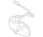Genuine Mercedes-benz Mirror Inner 254-810-68-00-9051 New. Price: $887.50.