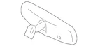 Genuine Nissan Interior Rear View Mirror 96321-6FL1A New. Price: $1672.97.
