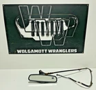 03-06 Jeep Tj Wrangler Rearview Mirror Lamps Auto Dimming & Wire Harness Used. Price: $312.00.