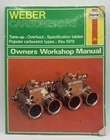 Haynes Weber Carburetors Owners Workshop Manual - ..thru 1979 1243 Acceptable. Price: $29.99.