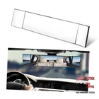 Kvaey Car Rear View Mirror, 11.0" Clip-on Large Wide Angle Panoramic Tri-fold New. Price: $26.01.