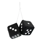 United Pacific C5038K 3" X Classic Black Fuzzy Dice - 1 Pair (pack Of 2) New. Price: $12.00.
