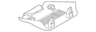 Genuine Nissan Cover Shield 284L8-9UF0A New. Price: $82.39.