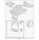 Genuine Volvo Mirror Assembly 32368396 New. Price: $591.77.