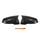 Autohaux Pair Real Carbon Fiber Rear View Driver Passenger Side Mirror ... New. Price: $76.04.
