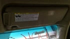 2006 Toyota Highlander Rh Sun Visor Tan Vinyl Used Oem 268-11119R 139K Miles. Price: $78.39.