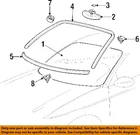 Gm Oem 97-01 Catera Windshield Glass-mirror Inside Bracket 90389017 New. Price: $32.22.