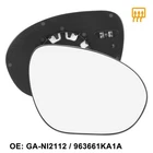 Mirror Glass W/ Backing Heated Passenger Side Rh For Nissan Cube Juke 2009-2014 New. Price: $15.95.