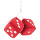 United Pacific C5038R 3" X Red Plush Fuzzy Dice Hotrod Streetrod New. Price: $14.98.