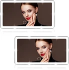 2PCS Car Sun Visor Vanity Mirror With 3 Light Modes & 80 Leds, Rechargeable New. Price: $55.71.