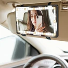 Car Sun Visor Vanity Mirror With Lights, 3 Modes & 60 Leds, Rechargeable New. Price: $41.99.