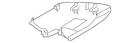 Genuine Mazda Interior Rear View Mirror Cover GRF5-67-Z31A New. Price: $16.73.