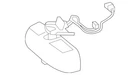 Genuine Mercedes-benz Mirror Inside Gray 166-810-08-17-7H52 New. Price: $461.28.