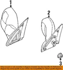Dodge Chrysler Oem Ram 1500 Door Side Rear View-mirror Assy Right 55077492AN New. Price: $475.00.