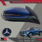 Mercedes Benz Gla MK2 H247 Lci 2024 Right Driver Wing Mirror Blue Power Fold Oem Used. Price: $316.45.