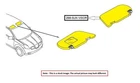 Left Blk Sun Visor Oem 07-16 Volkswagen Eos 1Q0857551H3H8 Used. Price: $75.00.