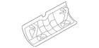 Genuine Volkswagen Inner Cover 7P6-857-185-95T New. Price: $30.62.