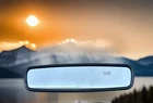 2017-19 Ford Explorer Rear View Mirror Auto Dimming & Camera Display Oem Used. Price: $192.00.
