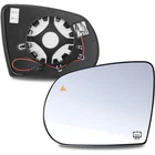 Driver Left Side Mirror Glass Compatible With Jeep Vehicles Compass 2017-... New. Price: $59.74.