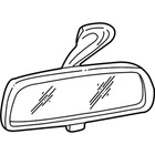 Genuine Bmw Interior-mirror, Manual 51-16-1-932-854 New. Price: $249.68.