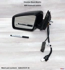 Mercedes GLK350 X204 Front Left Lh Driver Door Mirror Blind Spot With Camera Oem Used. Price: $229.89.