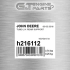 H216112 Tube-l.h. Rear Support Fits John Deere (surplus Open Box) New. Price: $126.53.