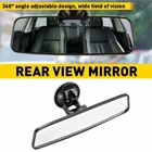 Ordinary Suction Cup Rear View Mirror Interior Wide Car Truck Universal Parts New. Price: $16.99.