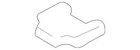 Genuine Lexus Mirror Inside Spacer 87817-30030 New. Price: $11.38.