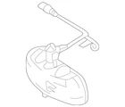 Genuine Mercedes-benz Mirror Inner 293-810-60-01-9051 New. Price: $717.63.