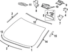 Genuine Honda Mirror Inside 76400-T20-A42 New. Price: $169.86.