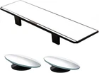 Kitbest Rear View Mirror, Interior Clip On Panoramic 11.8 C, Clear (2RR) New. Price: $17.18.