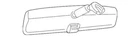 Genuine Ford Mirror Inside 6U5Z-17700-AA New. Price: $126.89.