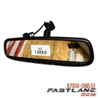 2017-2021 Lexus Nx Inner Rear Mirror Assembly New Oem 87810-0WL51. Price: $600.00.