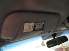Driver Sun Visor Without Illumination Fits 01-04 Santa Fe 514360 Used. Price: $33.99.