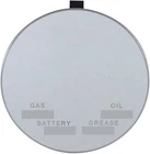 Round Visor Vanity Mirror With Service Info Markers For Vintage Cars Street Rod New. Price: $30.00.
