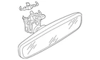 Genuine Volkswagen Mirror Inside 3G0-857-511-BJ-9B9 New. Price: $158.82.